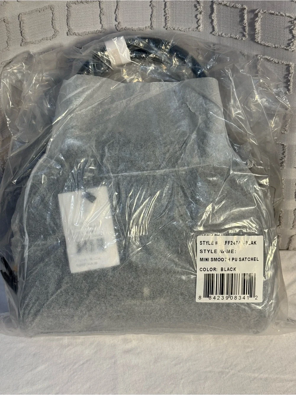 London Fog Black Dome Satchel